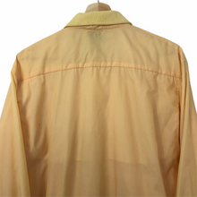 Load image into Gallery viewer, Vintage Lacoste Izod Yellow Full Zip Up Jacket - Large (L) PTP 24"