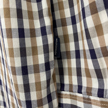 Load image into Gallery viewer, Aquascutum House Check Long Sleeved Shirt - Small (S) PTP 21"