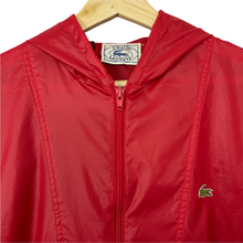Load image into Gallery viewer, Vintage Red Lacoste Izod Half Zip Cagoule - Medium (M) PTP 22.75"