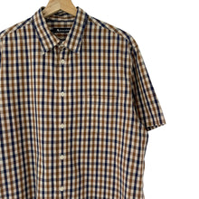 Load image into Gallery viewer, Aquascutum House Check Short Sleeved Shirt - Extra Large (XL) PTP 22"