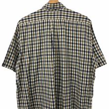 Load image into Gallery viewer, Aquascutum House Check Short Sleeved Shirt - Medium (M) PTP 24"