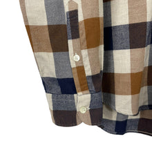 Load image into Gallery viewer, Aquascutum Block Check Flannel Long Sleeved Shirt - Large (L) PTP 21.5"