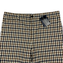 Load image into Gallery viewer, BNWT Aquascutum Club House Check Vicuna Winster Shorts - W 36"