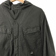 Load image into Gallery viewer, C.P Company Grey Goggle Hooded Overshirt - Large (L) PTP 22"