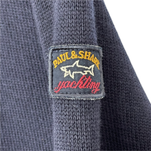 Load image into Gallery viewer, Paul and Shark Navy Crew Neck Logo Wool Sweater - Double Extra Large (XXL) PTP 24.5"