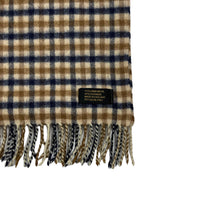 Load image into Gallery viewer, Aquascutum Classic House Check Lambswool / Cashmere Scarf - One Size Fits All