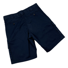 Load image into Gallery viewer, Paul and Shark Navy Bermuda Cargo Shorts - W 34"