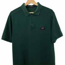 Load image into Gallery viewer, Paul and Shark Dark Green Short Sleeved Polo - Large (L) PTP 21.5"