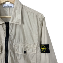 Load image into Gallery viewer, Stone Island Beige Double Pocket Overshirt - Medium (M) PTP 21.75"