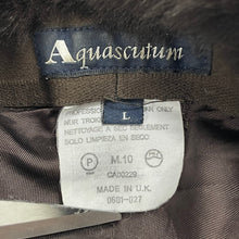 Load image into Gallery viewer, Aquascutum House Check Wool Trapper Hat - Large (L)