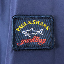 Load image into Gallery viewer, Paul and Shark Blue Nylon Hooded Jacket - Triple Extra Large (XXXL) PTP 26"