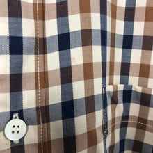Load image into Gallery viewer, Aquascutum House Check Long Sleeved Shirt - Large (L) PTP 22"