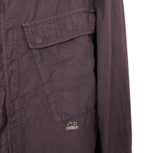 Load image into Gallery viewer, C.P Company Purple Goggle Hooded Overshirt - Double Extra Large (XXL) PTP 24"