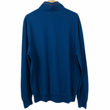 Load image into Gallery viewer, Paul and Shark Blue Half Zip Pullover Sweater - Extra Large (XL) PTP 23"