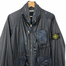 Load image into Gallery viewer, Stone Island Navy Mussola Gommata Jacket - Medium (M) PTP 22"