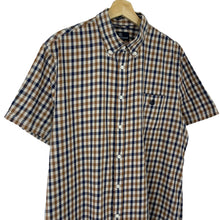 Load image into Gallery viewer, Aquascutum House Check Short Sleeved Shirt - Double Extra Large (XXL) PTP 24.75"