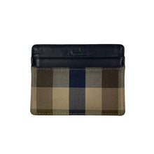 Load image into Gallery viewer, Aquascutum Classic Block Check Card Holder Wallet