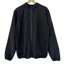 Load image into Gallery viewer, Paul and Shark Black Lightweight Hooded Jacket - Large (L) PTP 23"