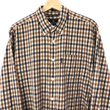Load image into Gallery viewer, Aquascutum House Check Long Sleeved Shirt - Extra Large (XL) PTP 23"