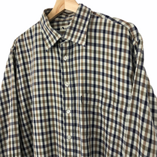 Load image into Gallery viewer, Aquascutum House Check Long Sleeved Shirt - Extra Large (XL) PTP 26"