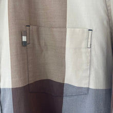 Load image into Gallery viewer, Aquascutum Block Check Long Sleeved Shirt - Triple Extra Large (XXXL) PTP 26.5"