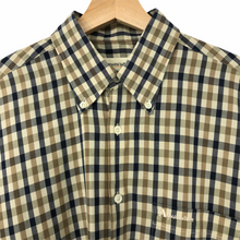Load image into Gallery viewer, Aquascutum House Check Long Sleeved Shirt - Medium (M) PTP 22"
