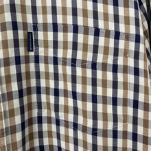 Load image into Gallery viewer, Aquascutum House Check Long Sleeved Shirt - Large (L) PTP 24"