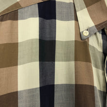 Load image into Gallery viewer, Aquascutum Block Check Short Sleeved Shirt - Medium (M) PTP 23"