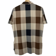 Load image into Gallery viewer, Aquascutum Block Check Short Sleeved Polo - Small (S) PTP 21"