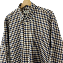 Load image into Gallery viewer, Aquascutum House Check Long Sleeved Shirt - Medium (M) PTP 23.75"