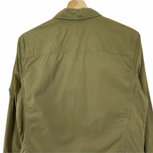 Load image into Gallery viewer, C.P Company Khaki Green Button Up Lens Overshirt - Small (S) PTP 19.25"