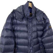 Load image into Gallery viewer, Paul and Shark Navy 700 Down Fill Puffer Jacket - Triple Extra Large (XXXL) PTP 27.5"