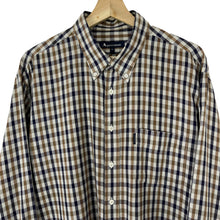 Load image into Gallery viewer, Aquascutum House Check Long Sleeved Shirt - Extra Large (XL) PTP 25"