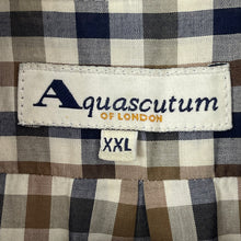 Load image into Gallery viewer, Aquascutum House Check Short Sleeved Shirt - Double Extra Large (XXL) PTP 28.5"