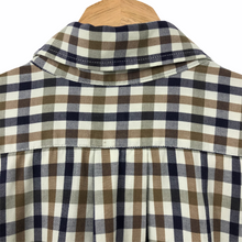 Load image into Gallery viewer, Aquascutum House Check Short Sleeved Shirt - Medium (M) PTP 24"