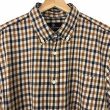 Load image into Gallery viewer, Aquascutum House Check Short Sleeved Shirt - Double Extra Large (XXL) PTP 24.25"