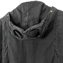 Load image into Gallery viewer, C.P Company Black Goggle Hooded Overshirt - Large (L) PTP 21.5"