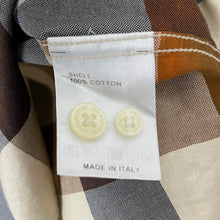 Load image into Gallery viewer, Aquascutum Block Check Long Sleeved Shirt - Small (S) PTP 20.25"