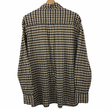 Load image into Gallery viewer, Aquascutum Flannel House Check Long Sleeved Shirt - Medium (M) PTP 22.5"