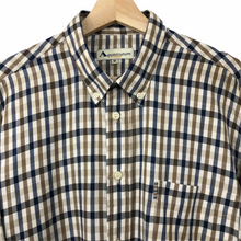 Load image into Gallery viewer, Aquascutum House Check Long Sleeved Shirt - Medium (M) PTP 23.25"