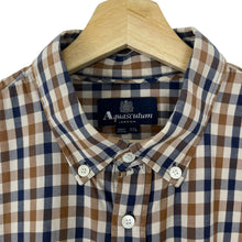 Load image into Gallery viewer, Aquascutum House Check Short Sleeved Shirt - Double Extra Large (XXL) PTP 24.75"