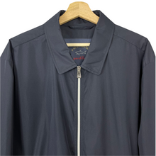 Load image into Gallery viewer, Paul and Shark Navy Bomber Jacket - Triple Extra Large (XXXL) PTP 28"