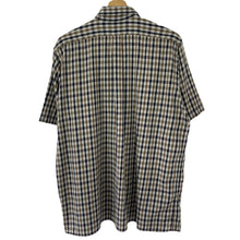 Load image into Gallery viewer, Aquascutum House Check Short Sleeved Shirt - Large (L) PTP 24.75"