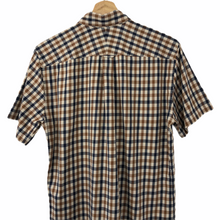 Load image into Gallery viewer, Aquascutum House Check Short Sleeved Shirt - Medium (M) PTP 20.5"
