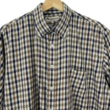 Load image into Gallery viewer, Aquascutum House Check Short Sleeved Shirt - Large (L) PTP 24.75"