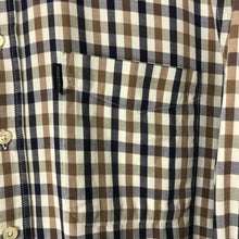 Load image into Gallery viewer, Aquascutum House Check Long Sleeved Shirt - Medium (M) PTP 23"