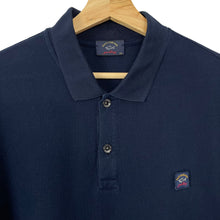 Load image into Gallery viewer, Paul and Shark Navy Short Sleeved Polo - Double Extra Large (XXL) PTP 22.5"