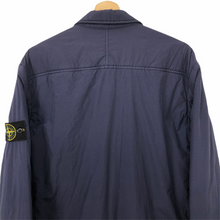 Load image into Gallery viewer, Stone Island Purple Zip Up Overshirt - Large (L) PTP 20.5"