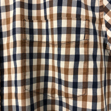 Load image into Gallery viewer, Aquascutum House Check Short Sleeved Shirt - Medium (M) PTP 20.5"