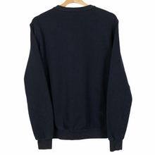 Load image into Gallery viewer, Paul and Shark Navy Embroidered Logo Crew Neck Sweater - Medium (M) PTP 20.5"